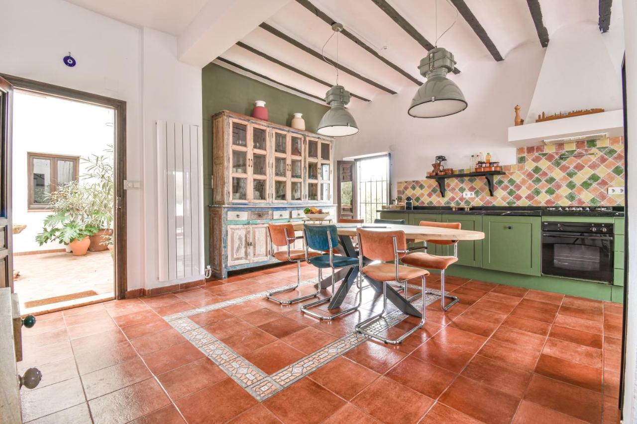 Casa Sol Y Aire - Vakantievilla In Dorp Met Prive Zwembad Pinos del Valle Extérieur photo