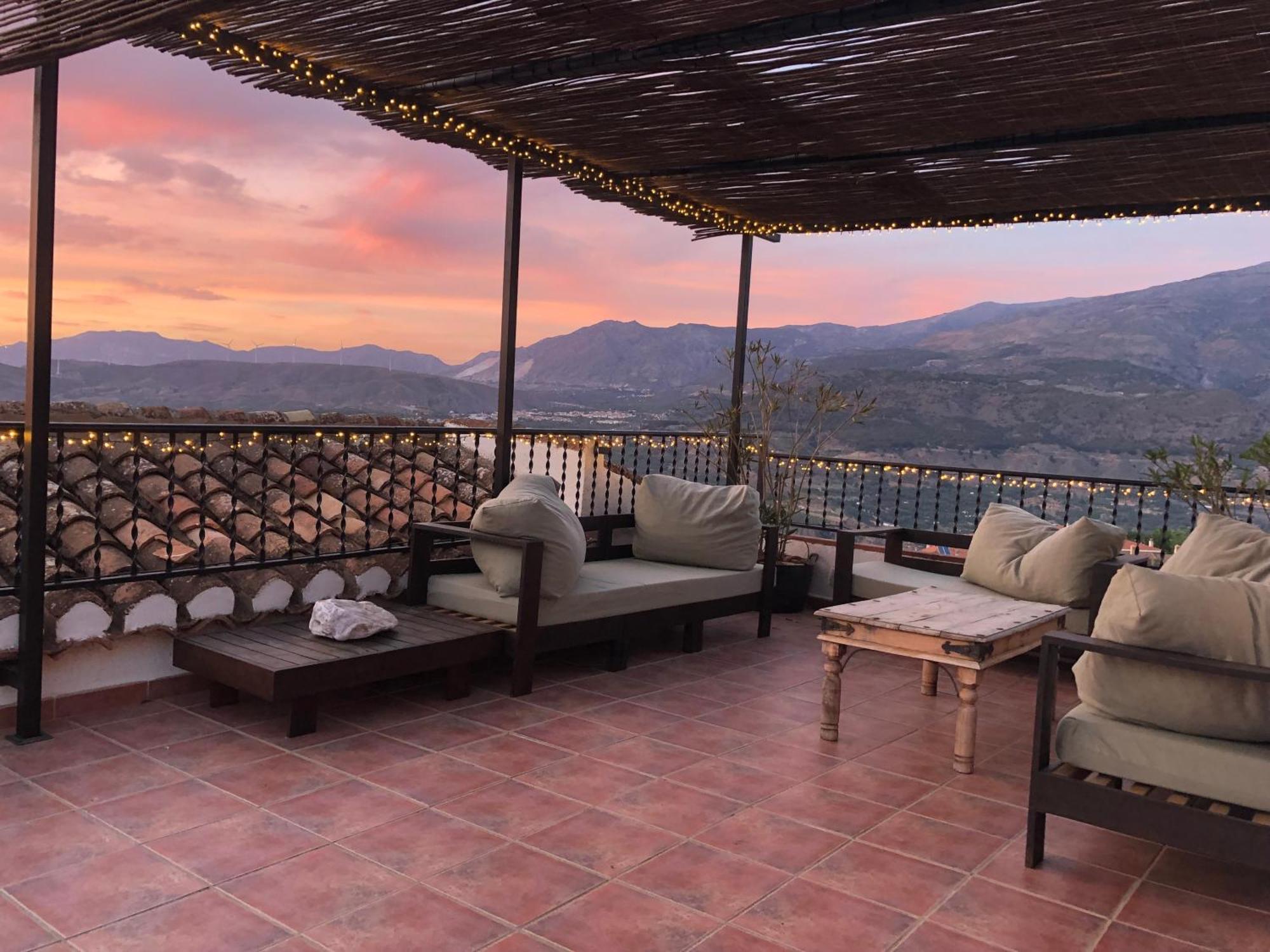 Casa Sol Y Aire - Vakantievilla In Dorp Met Prive Zwembad Pinos del Valle Extérieur photo