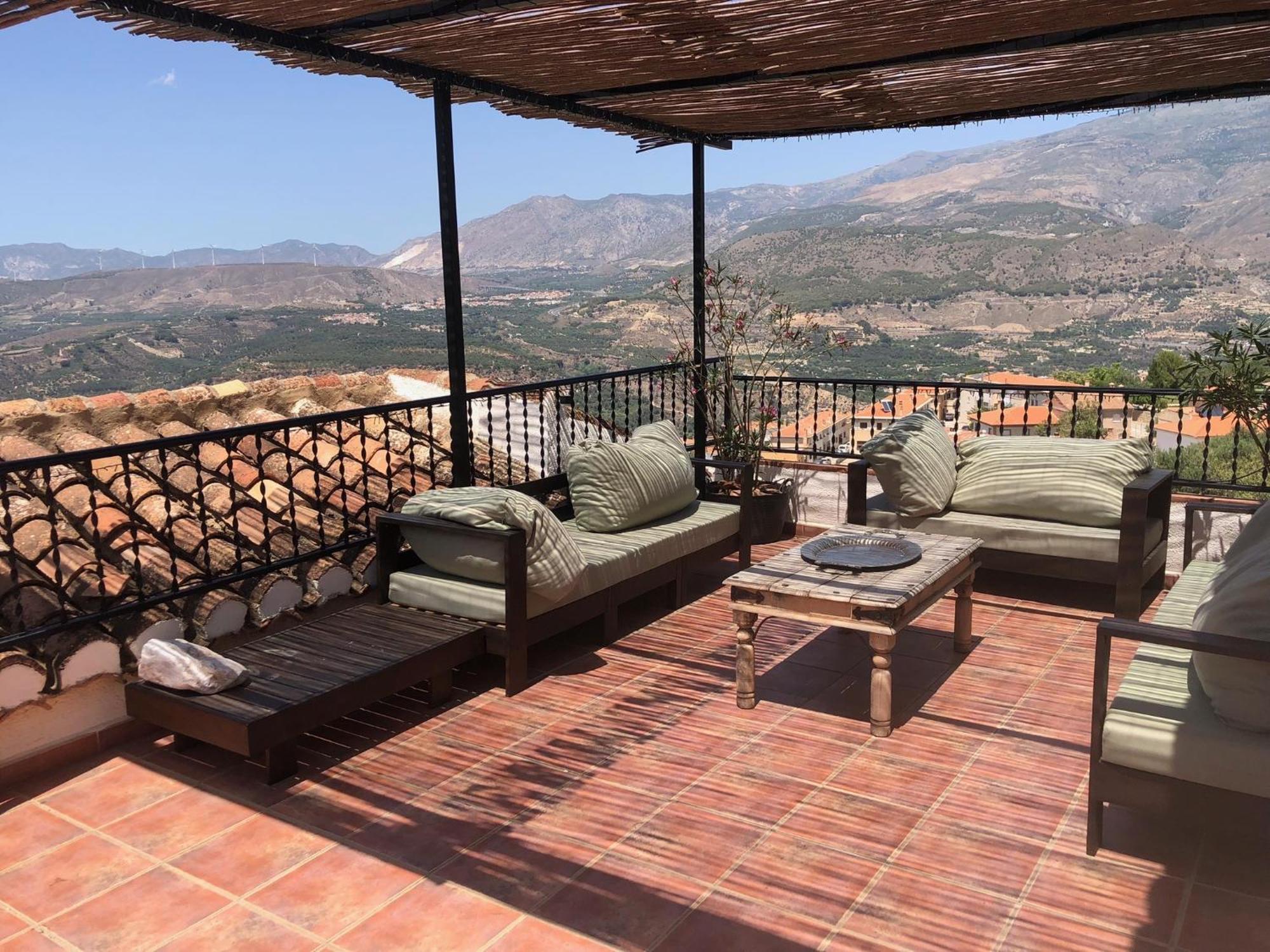 Casa Sol Y Aire - Vakantievilla In Dorp Met Prive Zwembad Pinos del Valle Extérieur photo
